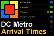 DC Metro Arrival Times