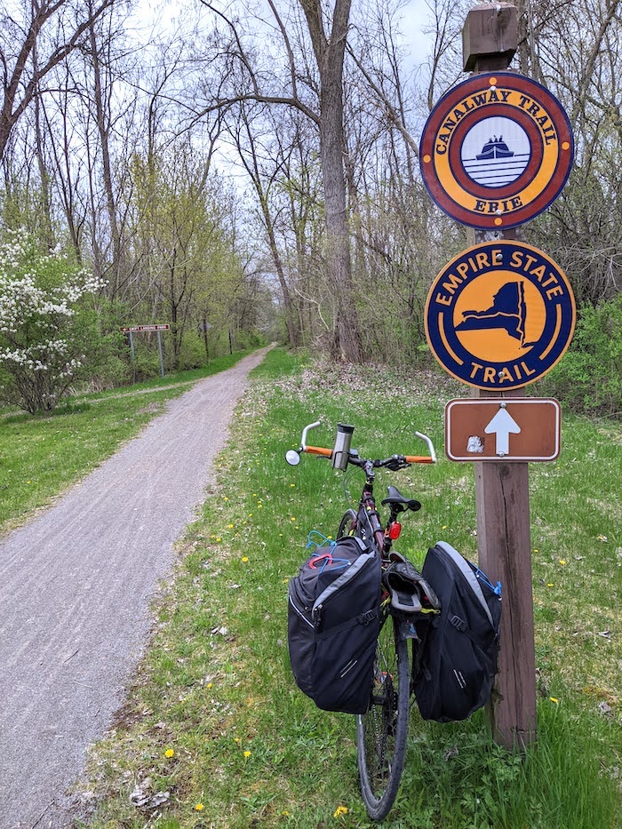 Erie canal clearance bike shuttle